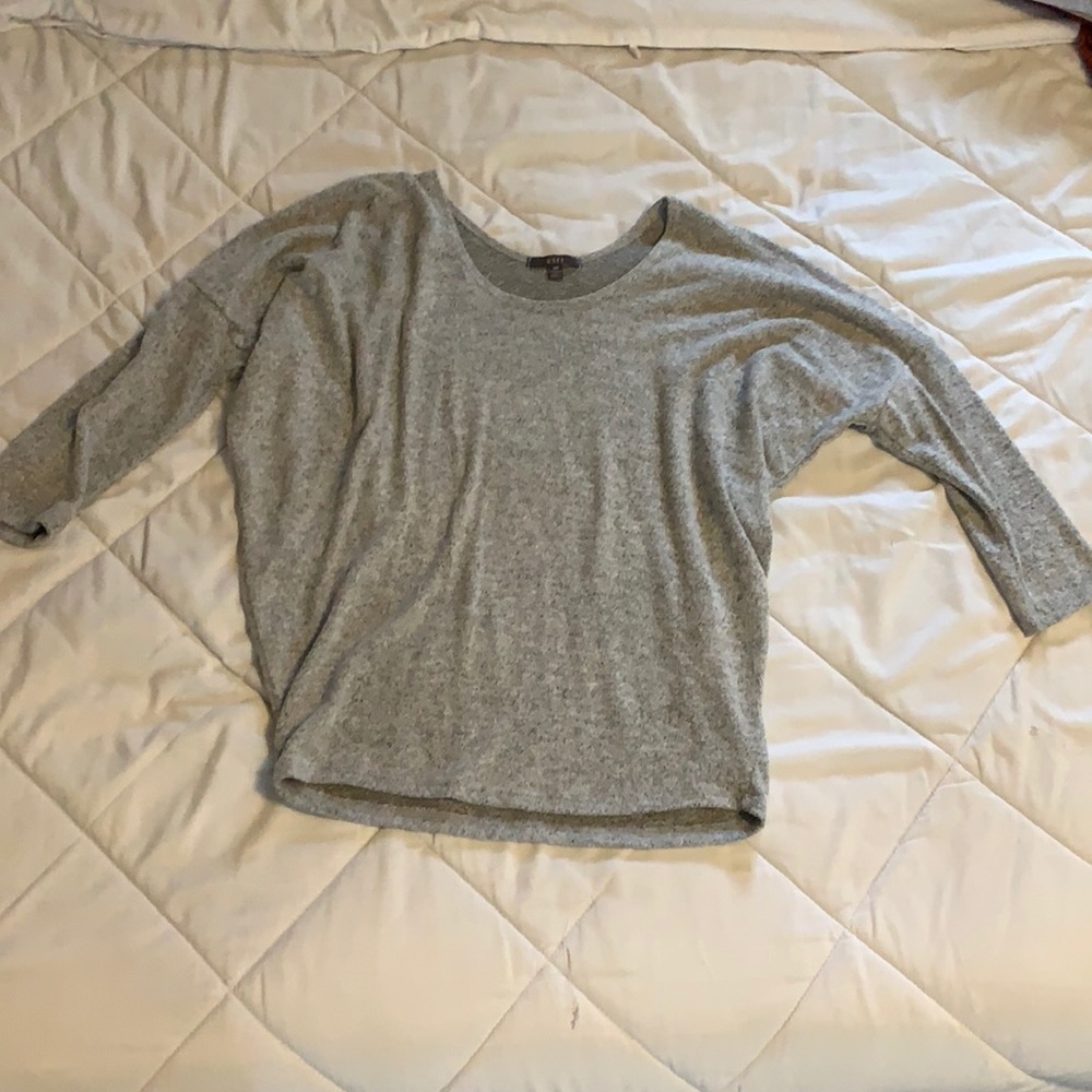 grey sweater